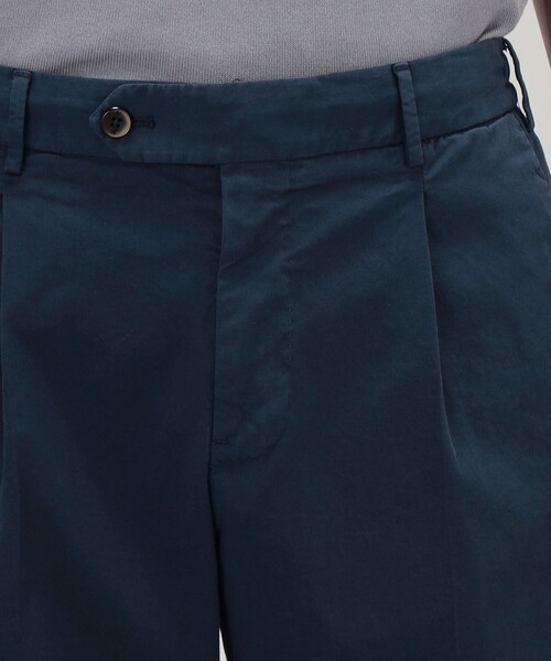 パンツ 「別注」PT TORINO コットンストレッチ ショートパンツ メンズの画像
