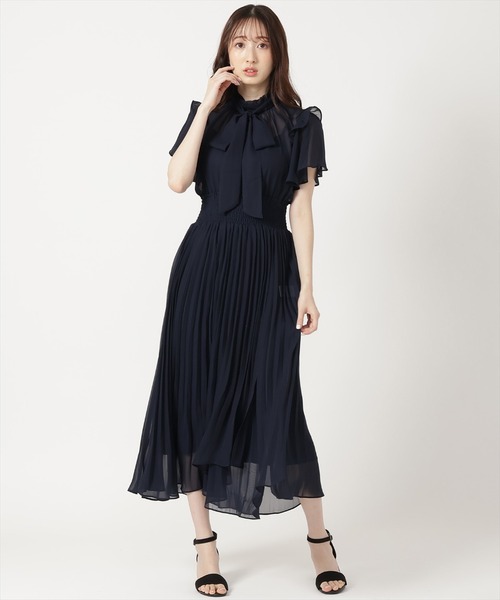 「WILLSELECTION」 半袖ワンピース MEDIUM ブラウン レディース_画像4