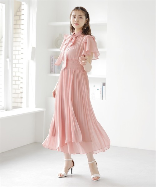 「WILLSELECTION」 半袖ワンピース MEDIUM ブラウン レディース_画像5