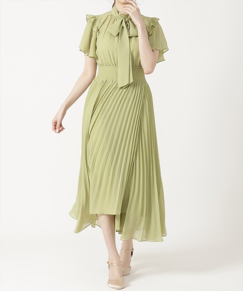 「WILLSELECTION」 半袖ワンピース MEDIUM ブラウン レディース_画像9