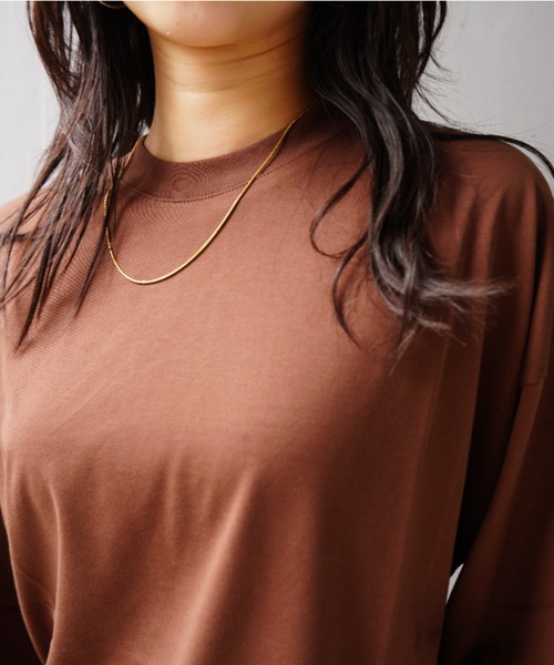ATON（エイトン） tシャツ SUVIN 60/2 | WIDE SLEEVE T-SHIRT/2026AW