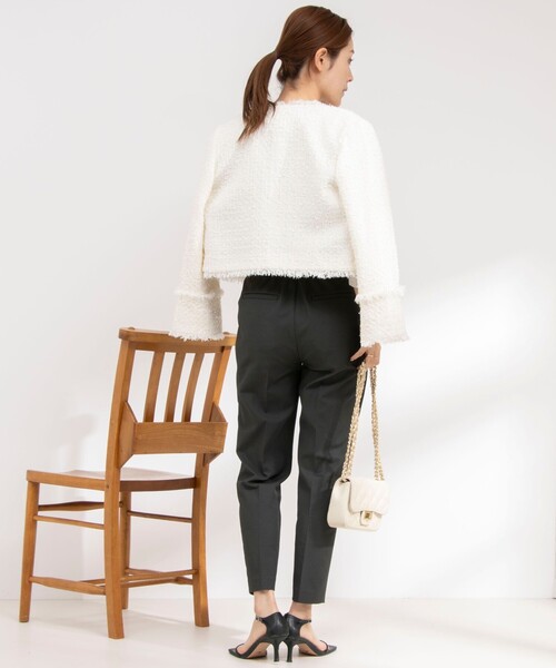 「NOLLEY'S」 パンツ 36 グレー レディース_画像3