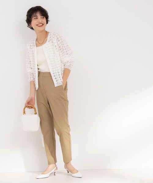 「NOLLEY'S」 パンツ 36 グレー レディース_画像7