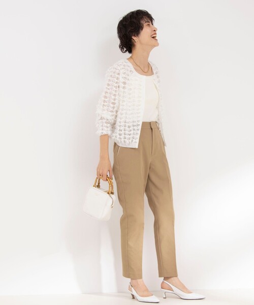 「NOLLEY'S」 パンツ 36 グレー レディース_画像8