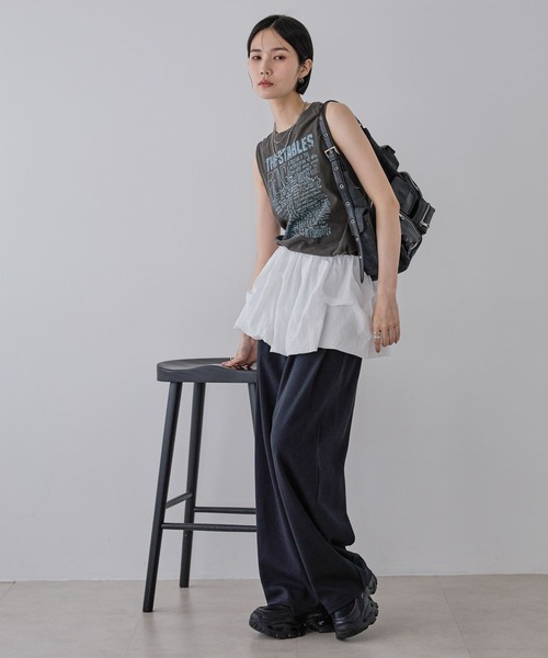 「JEANASIS」 シューズ LARGE ブラック レディース_画像8