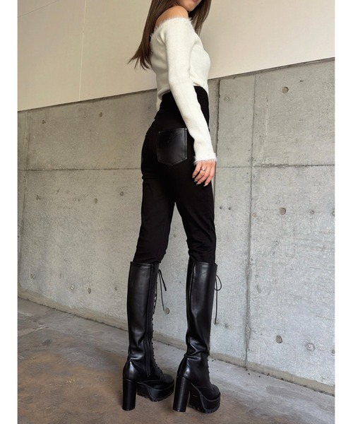 「EGOIST」 スキニーパンツ SS ブラック レディース_画像8