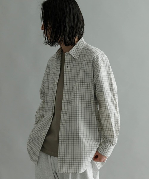 「URBAN RESEARCH」 長袖シャツ MEDIUM ブルー系その他 メンズ_画像7