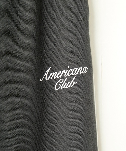 「AMERICANA」 スウェットパンツ ONE SIZE チャコール レディース_画像4