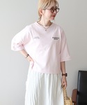 tシャツ アソートロゴルーズスウェット レディースの詳細画像4