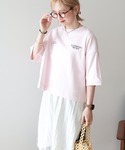 tシャツ アソートロゴルーズスウェット レディースの詳細画像5