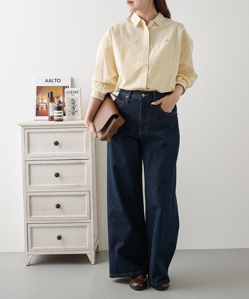 「Arnie Arnold Palmer」 長袖シャツ L ブルー メンズ_画像2