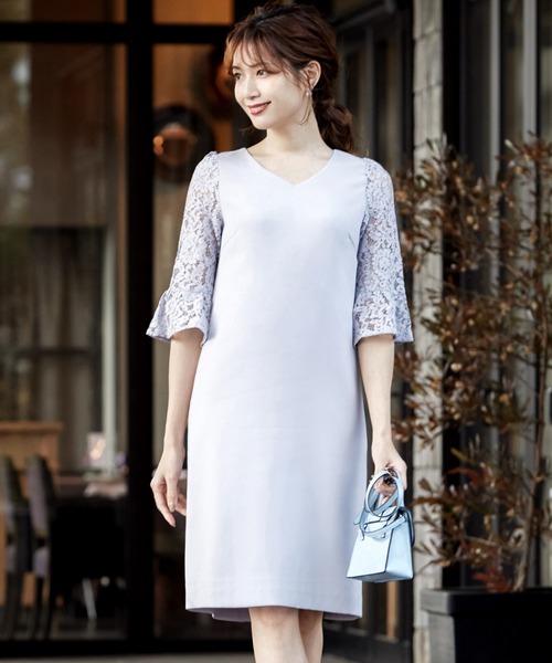 初回限定 ドレス レースフレアスリーブvネック結婚式ワンピース 二次会 成人式 同窓会 謝恩会 お呼ばれ対応フォーマルパーティードレス 全国組立設置無料 Nicmosul Org