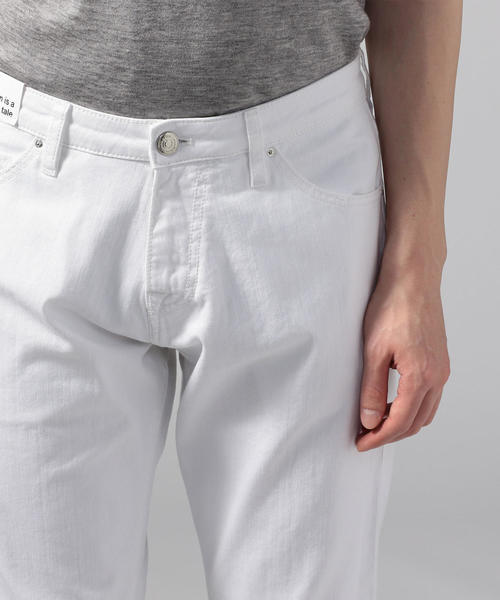 ーンにより パンツ ZOZOTOWN PayPayモール店 - 通販 - PayPayモール デニム ジーンズ PT05 ホワイトデニム 5ポケットパンツ ホワイト