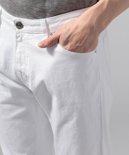 ーンにより パンツ ZOZOTOWN PayPayモール店 - 通販 - PayPayモール デニム ジーンズ PT05 ホワイトデニム 5ポケットパンツ ホワイト