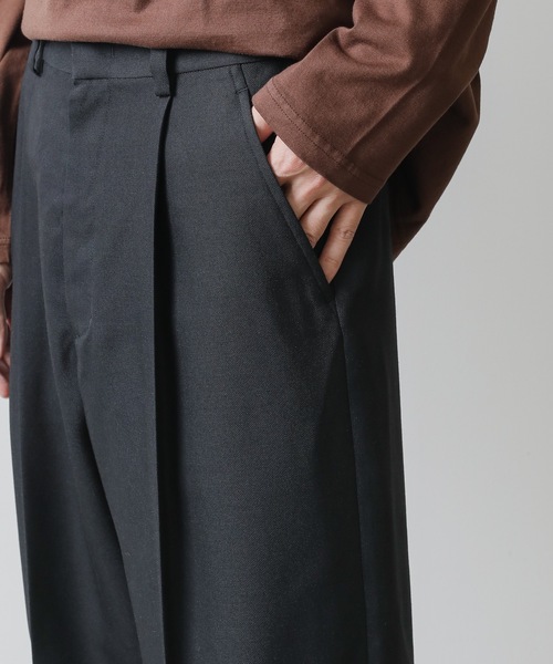 KAZUYUKI KUMAGAI ATTACHMENT テーパードパンツ KAZUYUKI KUMAGAI ATTACHMENT（カズユキクマガイアタッチメント