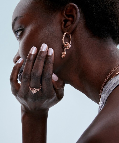 PANDORA（パンドラ） チャーム チェリーブロッサム サクラ ダングル