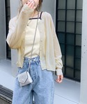 カーディガン 夏 「mily bilet」日焼...の詳細画像2