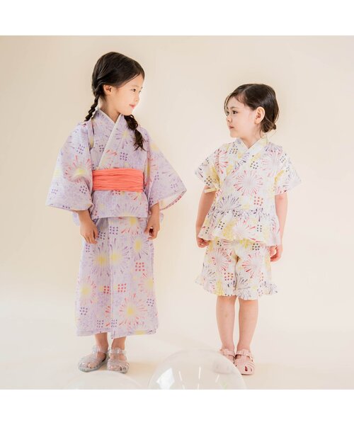 開店記念セール 浴衣 Hanabi柄甚平3 086円 Aynaelda Com