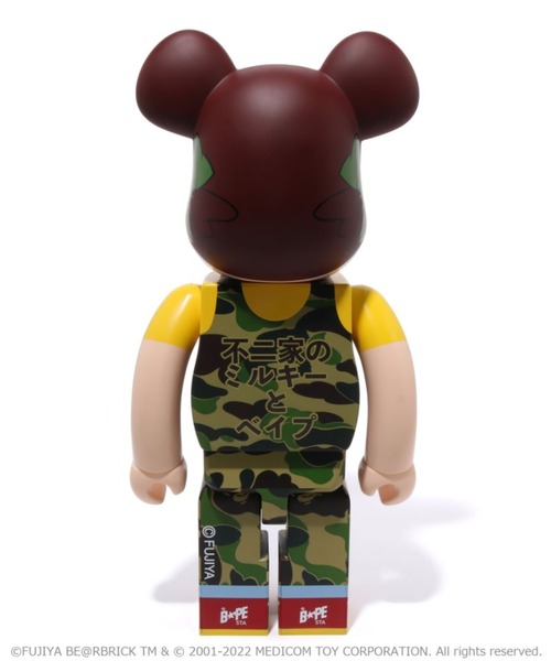 A BATHING APE フィギュア BAPE X FUJIYA ABC CAMO PEKO BE