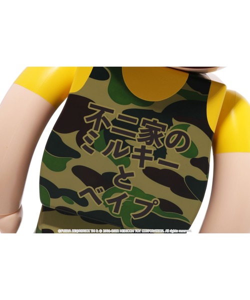 フィギュア BAPE X FUJIYA ABC CAMO PEKO BE@RBRICK 1000% Mの画像