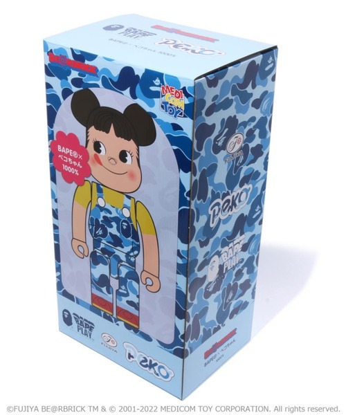 A BATHING APE フィギュア BAPE X FUJIYA ABC CAMO PEKO BE