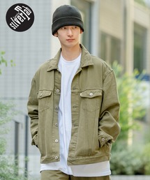 デニムジャケット gジャン Levi's/リーバイス SILVERTAB デニムジャケット グリーン GARMENT DYE メンズ レディース｜ZOZOTOWN Yahoo!店