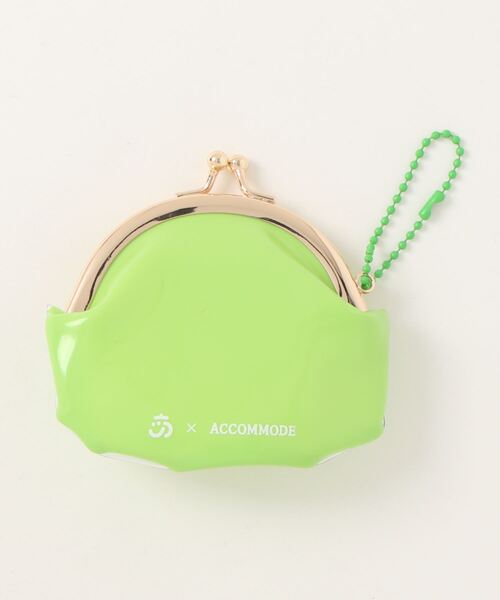 ACCOMMODE ポーチ カネコアミ PVCがま口ポーチ レディース