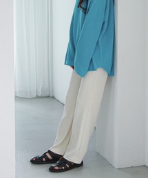 【XSサイズ】ストレッチスリムリブパンツ ネイビー XS レディース 未使用品 パンツ 「XSサイズあり」リブストレートパンツ レディース : ZOZOTOWN