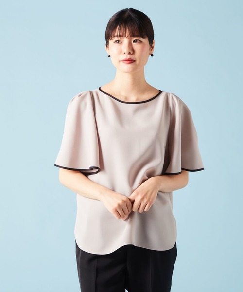 Tiara（ティアラ） ブラウス シャツ 「WEB限定カラーあり」2WAYバイ 