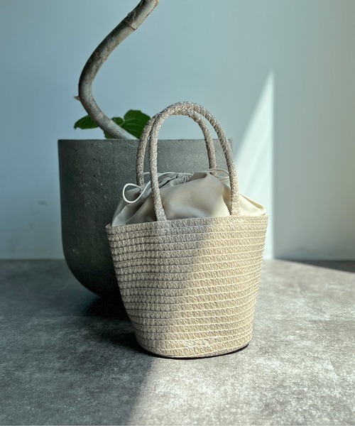 NORO ベージュ かごバッグ新品未使用 楽天市場】ノロ NORO SEAU SIMPLE ラフィア ショルダーバッグ《即日