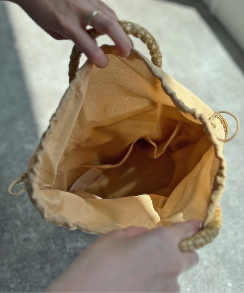 Chez toi（シェトワ） かごバッグ カゴバッグ 雑材シンプル軽量トート