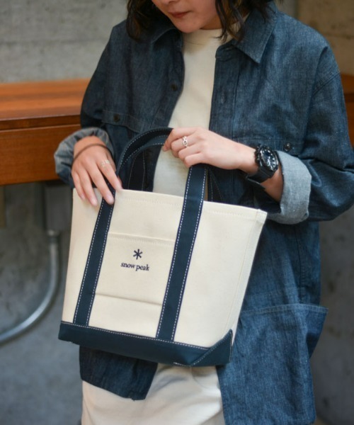 snow peak（スノーピーク） トートバッグ NOASOBI Canvas Tote Bag S