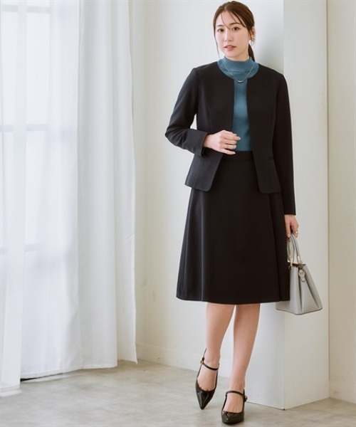 7days Life Styling セットアップ 洗える・ストレッチ ウール調