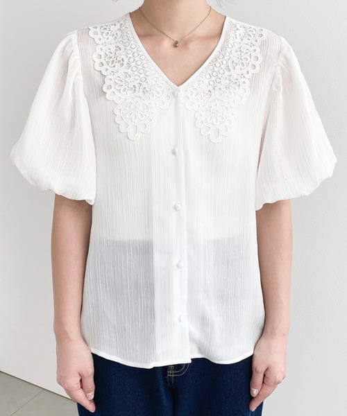 Theory 19ss 半袖ブラウス Theory 19ss 半袖ブラウス ネイビー 【公式通販】
