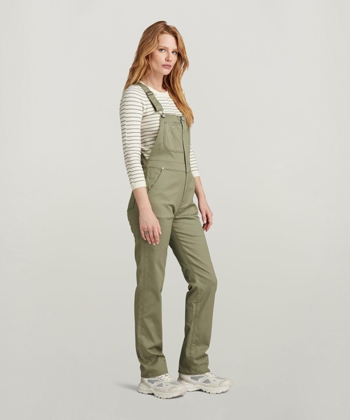 新品未使用 Sサイズ G-star woman サロペット　レディース G-STAR RAW サロペット オーバーオール SLIM DUNGAREE/スリム