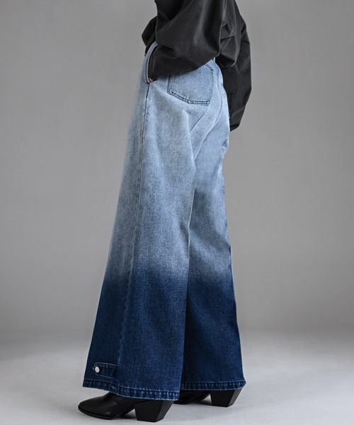 ADRER（アドラー） ジーンズ extra quality wide flare pants