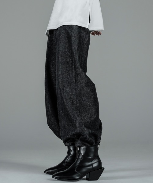 ADRER（アドラー） パンツ extra quality wide flare pants