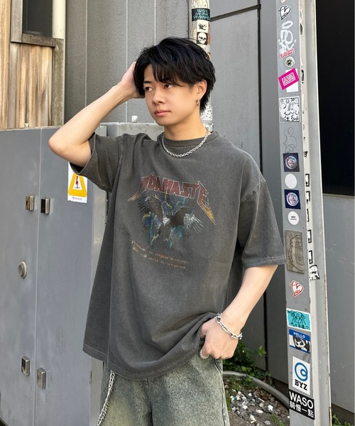 AMERI アメリビンテージ QUEEN バンドTシャツ ビッグTシャツ グレー AMERI アメリビンテージ QUEEN バンドTシャツ ビッグTシャツ