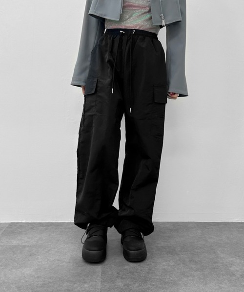 Ground Y - Ground Y | T/W gabardine Crow pants / カラス