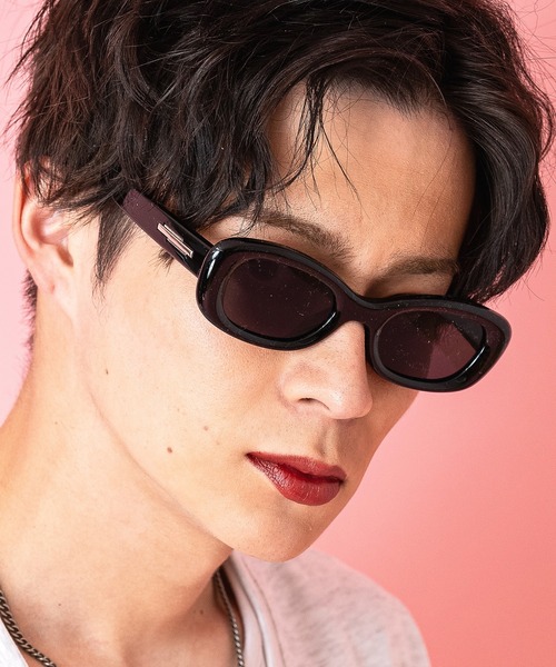 ankoROCK サングラス an meets zakka オーバルサングラス / メンズ