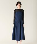 ワイドパンツ パンツ ビスチェsetワイドパン...の詳細画像5