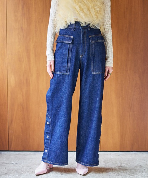 SOMETHING（サムシング） ジーンズ デニム デニムパンツ atelier