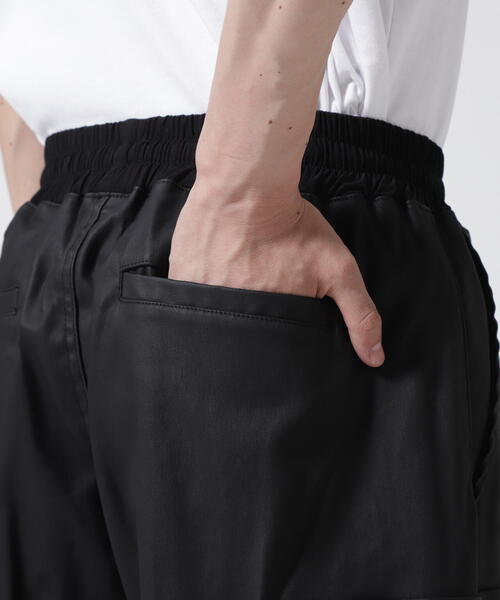 [新品・未使用品]DankeSchon/ダンケシェーン/WIDE PANTS WEB&DEPOT限定】DankeSchon/ダンケシェーン/COATING FLAP POCKET