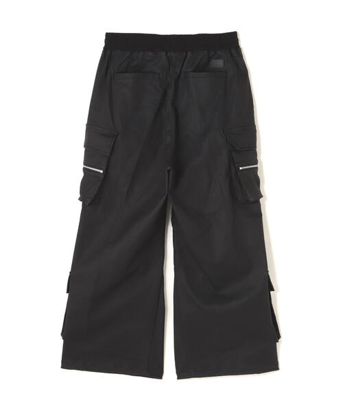 Danke SCHON ダンケシェーン　ブラック　パンツ　レザー　M DankeSchon/ダンケシェーン/PREMIUM SUPER STRETCH TC BLACK WIDE ZIP