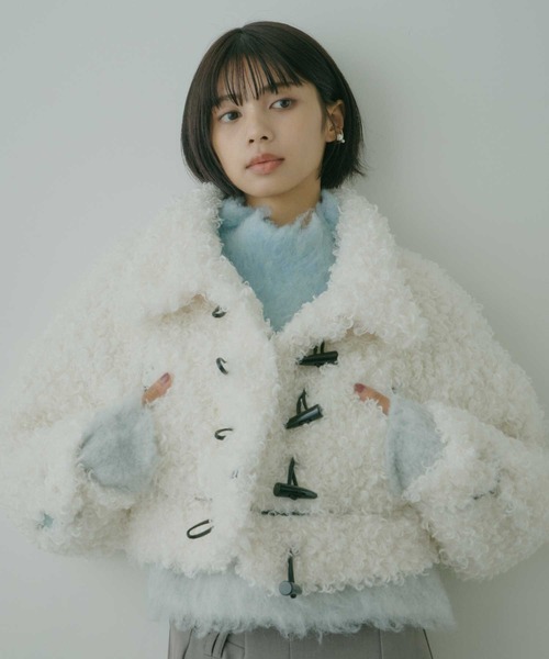 紗栄子着用 Mystrada ふわふわボアショートコート✨ 紗栄子着用 Mystrada ふわふわボアショートコート✨ mystrada ふわふわ