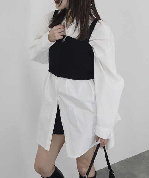 Ounce angola ribbon bustier ニット　キャミソール Ounce angola ribbon bustier ニット キャミソール 楽天市場