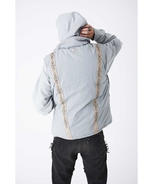SUPPLIER ダウンベスト ベスト ダウン｜Studs Puffer Vest