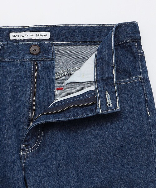 blamink ブラミンク　デニム　5ポケットパンツ　ジーンズ　ストレート　紺 デニム5ポケットパンツ