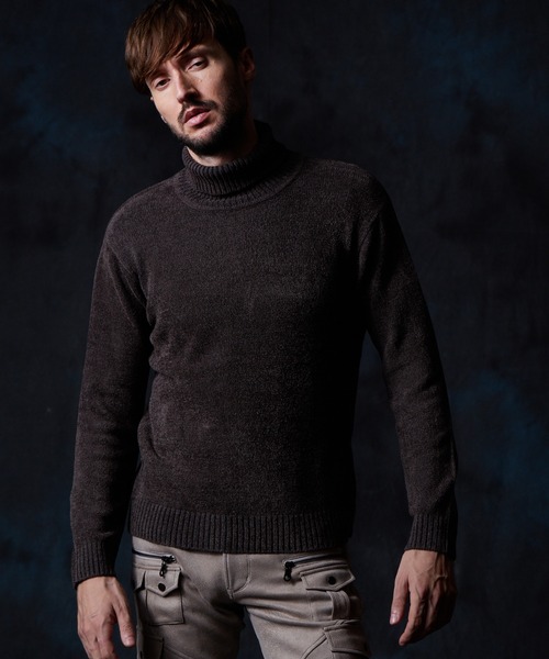 HIDEAWAYS NICOLE（ハイダウェイ ニコル） セーター ニット メランジ