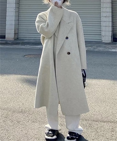 こーちゃんさん専用 極美品✨グッチ　チェスターコート　ロングコート　ピークドラペ FREE STYLISTS コート チェスターコート ピークドラペルロング